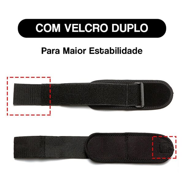 Munhequeira Para Tendinite Ortese Ajustável Pulso Neoprene Unissex - Image 7